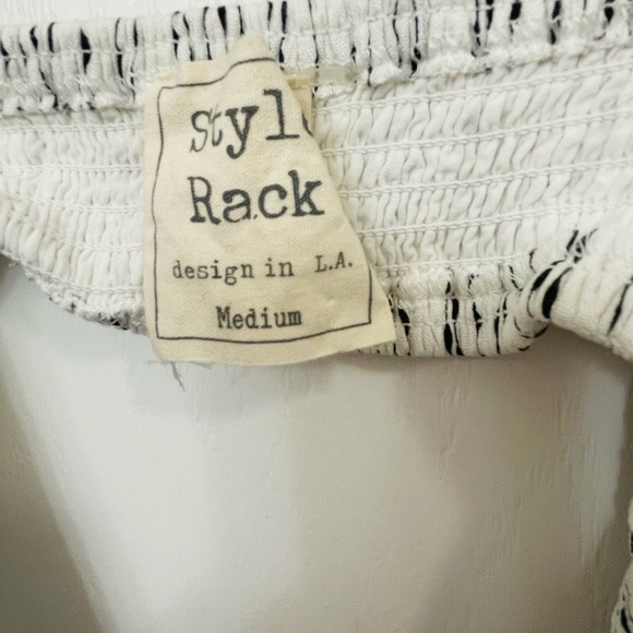 Style Rack Chic White and Black Maxi Dress - Picture 2 of 3